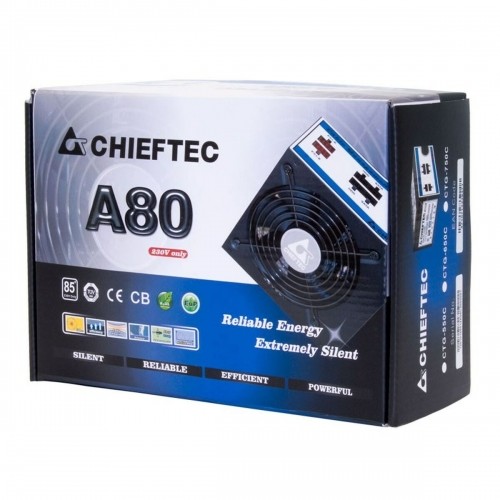 Strāvas padeve Chieftec CTG-550C ATX 550 W 80 PLUS image 2