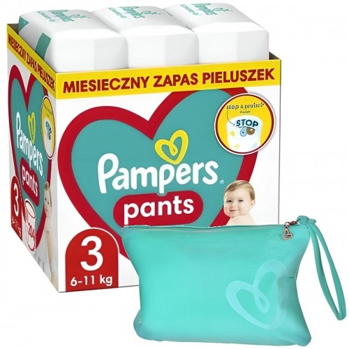 Disposable nappies Pampers Pants 3 image 2