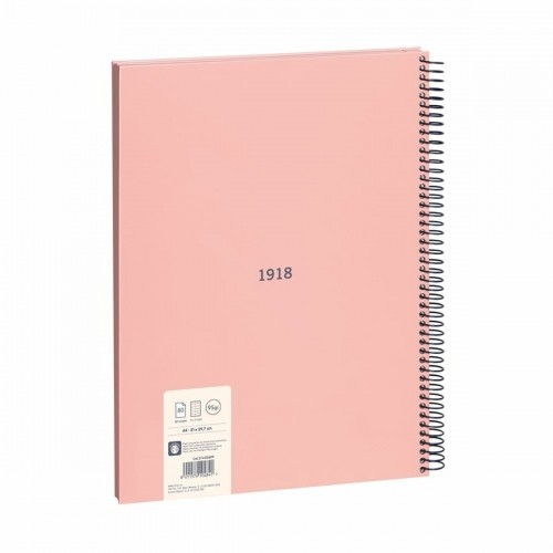 Notebook Milan 430 Pink A4 80 Sheets (3 Units) image 2