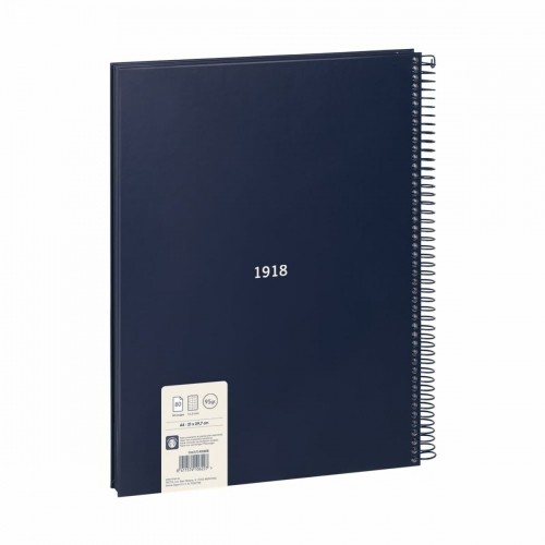 Notebook Milan 430 Blue A4 80 Sheets (3 Units) image 2