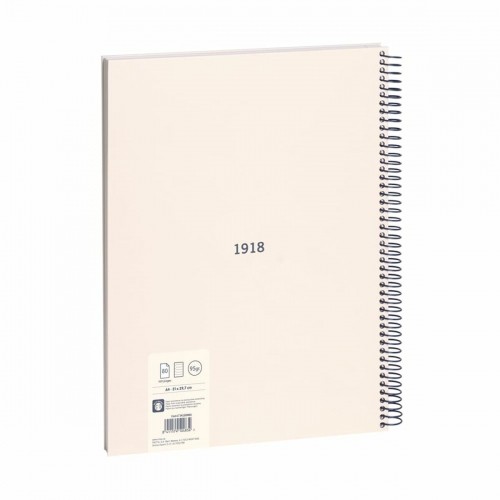 Notebook Milan 430 Beige A4 80 Sheets (3 Units) image 2