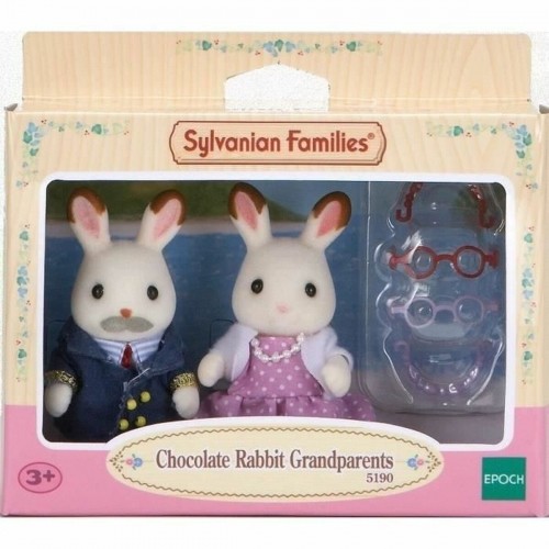 Rotaļu figūras Sylvanian Families 5190 Grandparents Rabbit Chocolate image 2