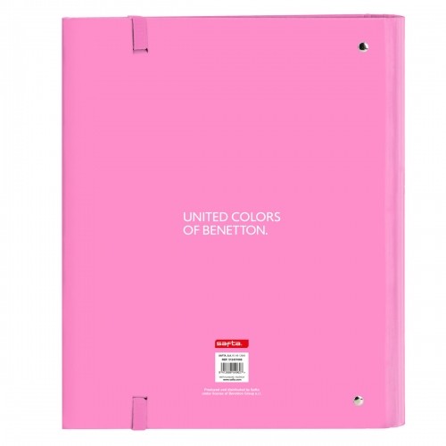 Ring binder Benetton Spring Sky blue 27 x 32 x 3.5 cm image 2