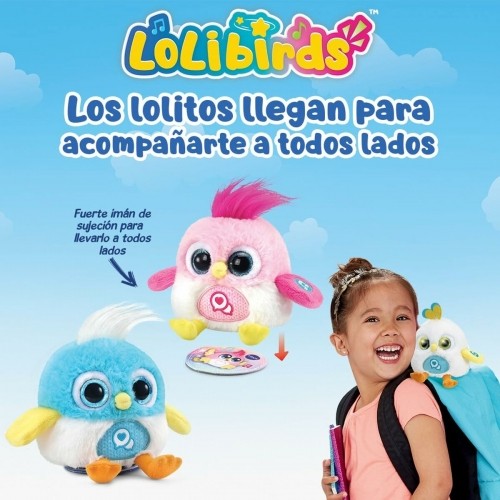 Soft toy with sounds Vtech Lolibirds Lolito Blue image 2