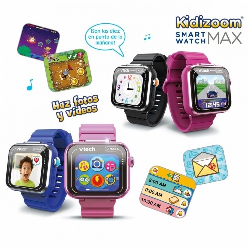 Zīdaiņu Pulkstenis Vtech Kidizoom Smartwatch Max 256 MB Interaktīvs Rozā image 2