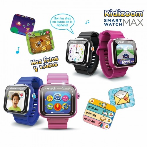 Детские часы Vtech Kidizoom Smartwatch Max 256 Мб Интерактив Синий image 2