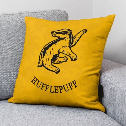 Spilvendrāna Harry Potter Hufflepuff Dzeltens 50 x 50 cm image 2