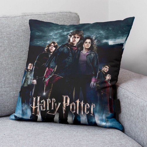 Spilvendrāna Harry Potter Goblet of Fire Melns 50 x 50 cm image 2