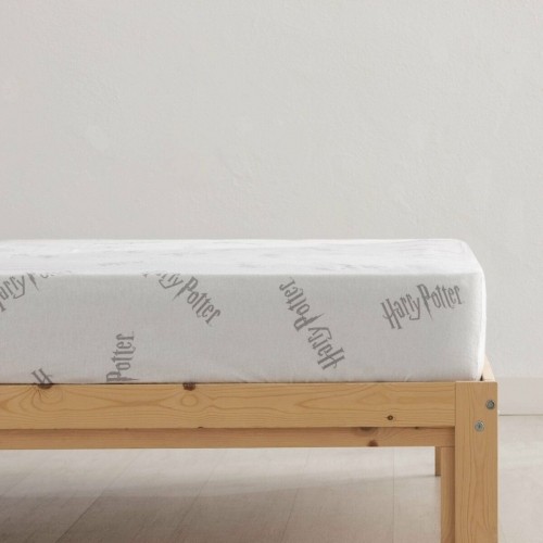 Fitted sheet Harry Potter White Grey 160 x 200 cm image 2