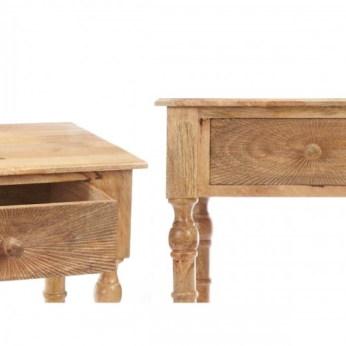 Gift Decor Мебель для прихожей с 2 ящиками Коричневый Древесина манго 98 x 77 x 42 cm Лучи image 2