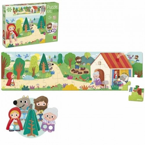 Child's Puzzle Diset XXL Little Red Riding Hood 30 Pieces image 2