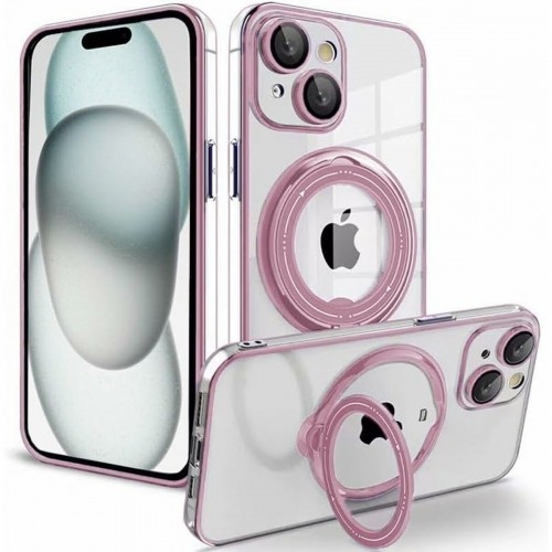 Mobile cover Cool iPhone 15 Pink Apple image 2