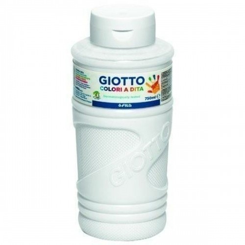 Pirkstu krāsa Giotto Balts 750 ml (6 gb.) image 2