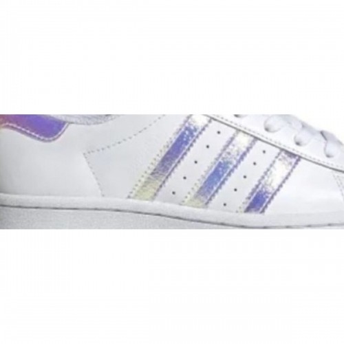 Sports Trainers for Women Adidas SUPERSTAR J FV3139 White image 2