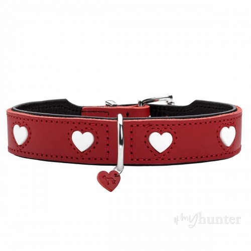 Dog collar Hunter Love M/L 47-54 cm Red image 2