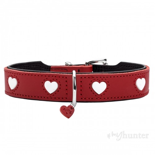 Собачий ошейник Hunter Love M/L 47-54 cm Красный image 2