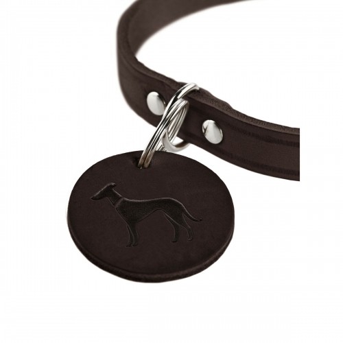 Dog collar Hunter Aalborg Chocolate M 38-47 cm image 2