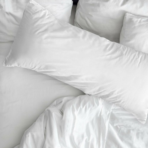 Pillowcase Decolores Liso White 45 x 110 cm image 2