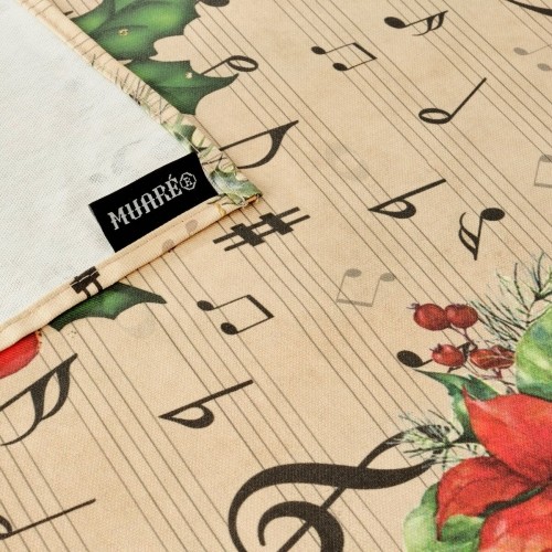 Stain-proof resined tablecloth Belum Christmas Sheet Music 200 x 140 cm image 2
