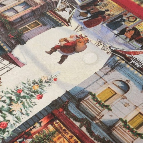 Stain-proof resined tablecloth Belum Christmas City 300 x 140 cm image 2