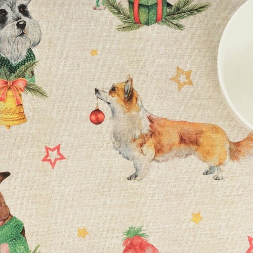 Stain-proof resined tablecloth Belum Christmas 100 x 140 cm image 2