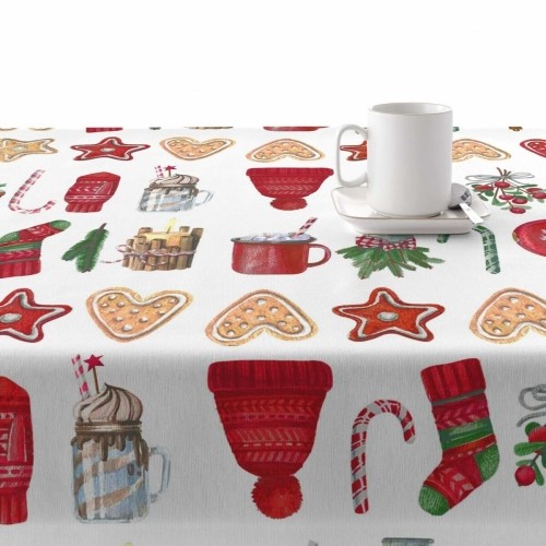Stain-proof resined tablecloth Belum Merry Christmas 200 x 140 cm image 2