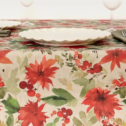 Stain-proof resined tablecloth Belum Merry Christmas 140 x 140 cm image 2