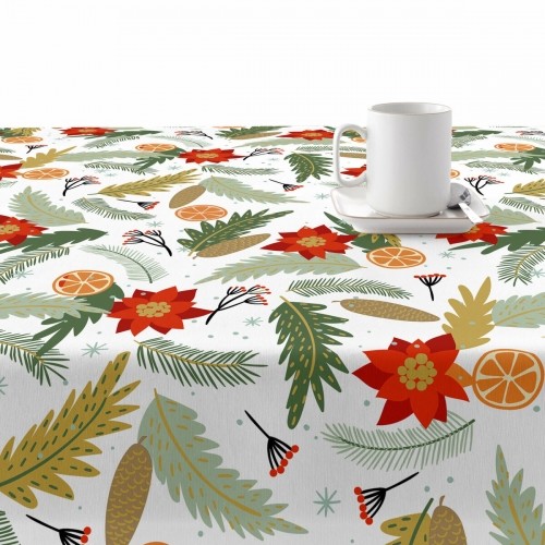 Stain-proof resined tablecloth Belum Merry Christmas 140 x 140 cm image 2