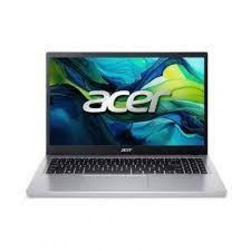 Notebook|ACER|Aspire|AG15-31P-C95S|N100|3400 MHz|15.6"|1920x1080|RAM 8GB|LPDDR5|SSD 256GB|Intel UHD Graphics|Integrated|ENG/RUS|Windows 11 Home|Pure Silver|1.75 kg|NX.KRPEL.003 image 2