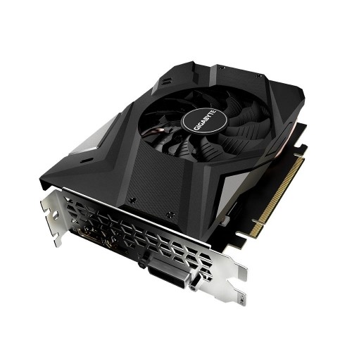 Graphics Card|GIGABYTE|NVIDIA GeForce GTX 1650|4 GB|GDDR6|128 bit|PCIE 3.0 16x|Memory 12000 MHz|GPU 1620 MHz|Single Slot Fansink|1xDVI-D|1xHDMI|1xDisplayPort|GV-N1656OC-4GD4.0 image 2