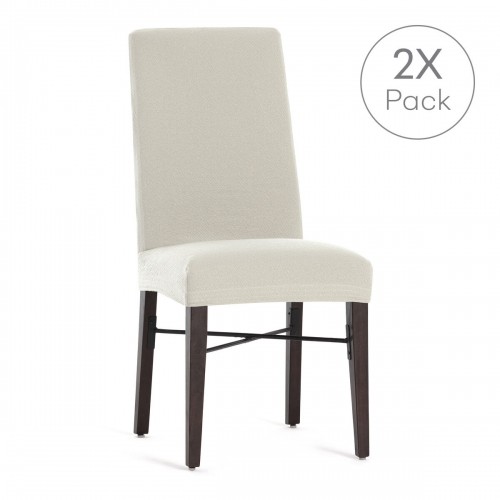 Chair Cover Eysa BRONX Soft green 50 x 55 x 50 cm 2 Units image 2