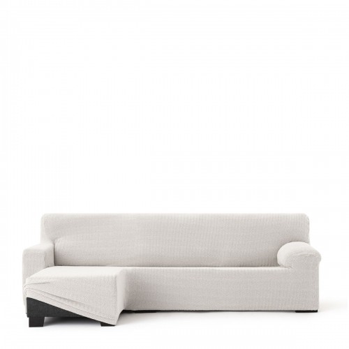 Right short arm chaise longue cover Eysa JAZ White 120 x 120 x 360 cm image 2