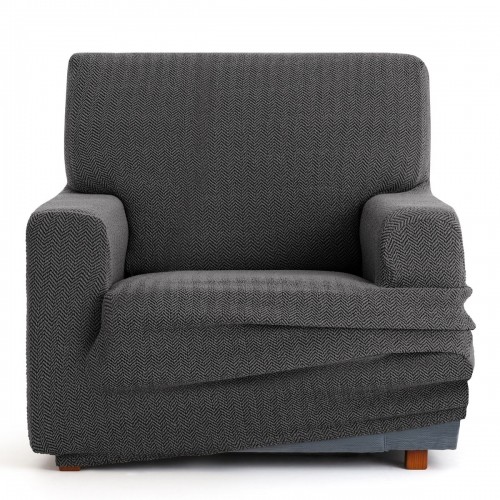 Armchair slipcovers Eysa JAZ Dark grey 70 x 120 x 130 cm image 2