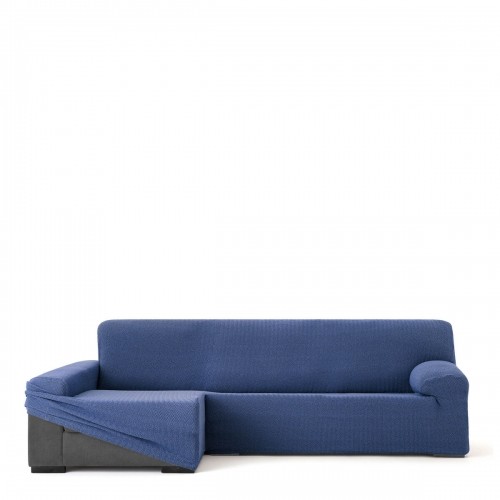 Left long arm chaise longue cover Eysa JAZ Blue 180 x 120 x 360 cm image 2