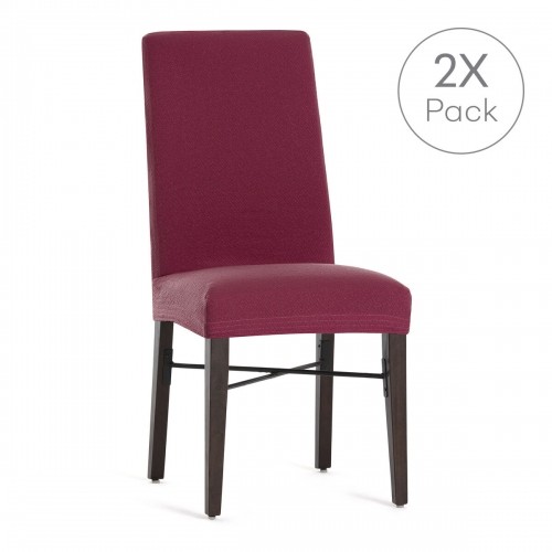 Chair Cover Eysa BRONX Burgundy 50 x 55 x 50 cm 2 Units image 2