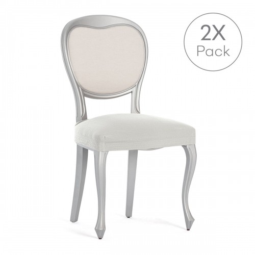 Krēsla Pārklājs Eysa BRONX Silts balts 50 x 5 x 50 cm 2 gb. image 2