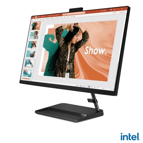 Lenovo IdeaCentre AIO 3 27IAP7 i3-1215U Intel® Core™ i3 68.6 cm (27") 1920 x 1080 pixels 8 GB DDR4-SDRAM 512 GB SSD All-in-One PC NoOS Wi-Fi 6 (802.11ax) Black image 2