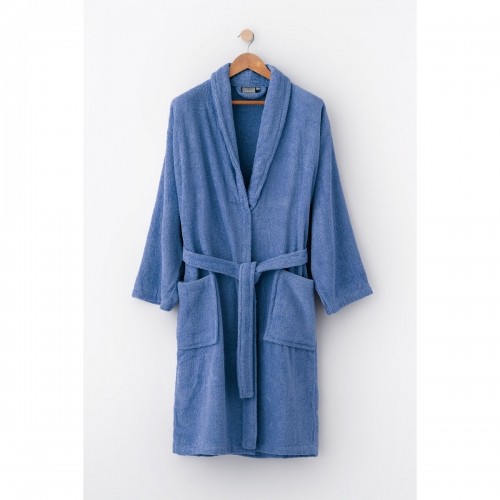 Dressing Gown Paduana Blue 450 g/m² 100% cotton image 2