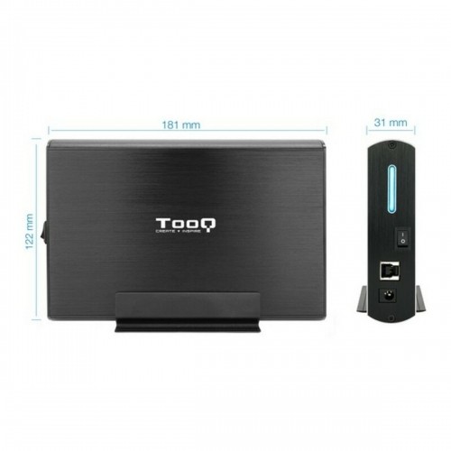 Чехол для жесткого диска TooQ TQE-3531B 3,5" USB 3.0 Чёрный 3,5" image 2