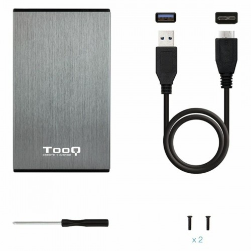 Cietā Diska Ietvars TooQ TQE-2527G 2,5" SATA USB 3.0 image 2