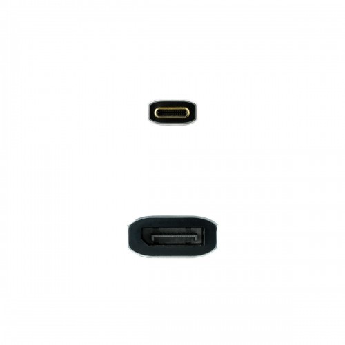 USB-C to DisplayPort Adapter NANOCABLE 10.16.4104-G Grey 15 cm 8K Ultra HD image 2
