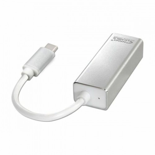 Interneta USB Pielāgotājs no 3.0 līdz Gigabaitam NANOCABLE 10.03.0402 Sudrabains image 2