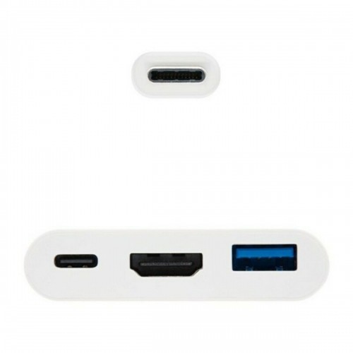 Адаптер USB-C—HDMI NANOCABLE 10.16.4302 Full HD (15 cm) Белый (1 штук) image 2