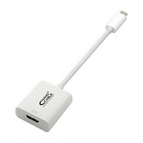 USB-C to HDMI Adapter NANOCABLE 10.16.4102 15 cm White image 2