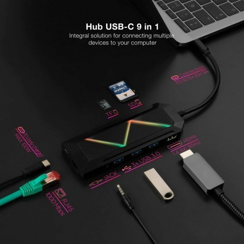 Display Port uz HDMI/VGA Adapteris NANOCABLE 10.16.0901 image 2