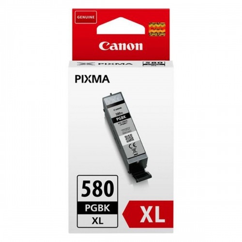 Oriģinālais Tintes Kārtridžs Canon PGI-580PGBK XL Melns image 2