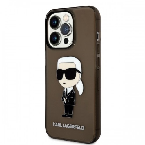 Karl Lagerfeld IML Ikonik NFT Case for iPhone 14 Pro Max Black image 2