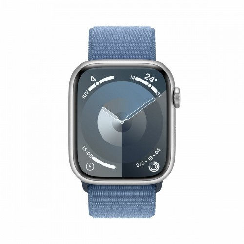 Smartwatch Apple MR9F3QL/A Blue Silver Ø 45 mm image 2