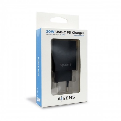 Зарядное Aisens ASCH-1PD20-BK Чёрный 20 W USB-C image 2