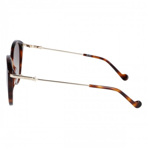 Женские солнечные очки LIU JO S Позолоченный Habana image 2